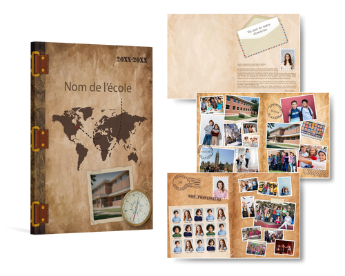 Thème de l`album de l`école primaire Studio Laurea : Trésors inoubliables