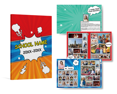 Laurea Studio Elementary School Yearbook Theme: Epic Adventures