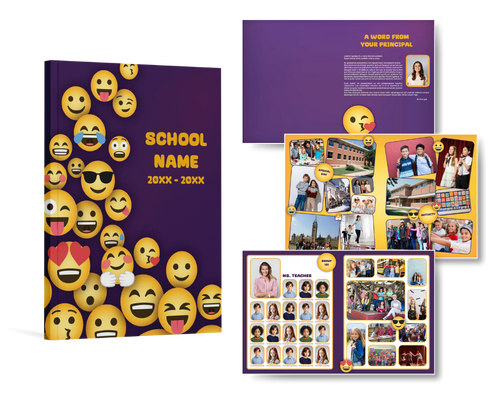 Laurea Studio Elementary School Yearbook Theme: Smiley Stories