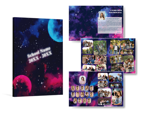 Laurea Studio High School Yearbook Theme: A Moment in Time