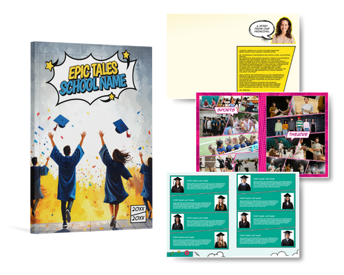 Laurea Studio High School Yearbook Theme: Epic Tales